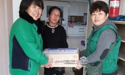 원주시 문막읍 새마을부녀회 어르신 공경 사랑의 떡 나누기