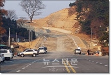 정읍, 작은말고개 도로(상동회관~영창아파트, L=878m), 내달 말 개통