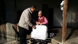 고덕면 지역사회보장협의체, 어르신들 따뜻한 겨울 보내세요