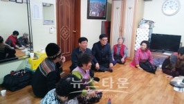 포승읍, 주민자치위원회 경로당 방문인사