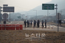 가평경찰서, 회전교차로 교통사고 예방을 위한 유관기관 합동점검