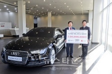 원주 (주)한서모터스 임직원, 이웃사랑 뜻모아 3천만원 기부