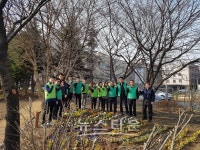 평택시 신평동 새마을 지도자, 지역사회보장협의체, 싱그러운 봄꽃식재로 새봄맞이