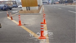 의정부시, 2018년 국토대청결 일환으로 시선 유도봉 일제 정비