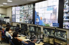 염태영 수원시장, 스마트시티 CCTV 통합플랫폼 구축 시연