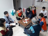남양주시 오남읍 복지넷, 통합사례관리 가구인 C씨의 희망빌리지를 방문