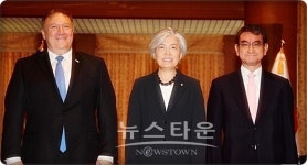 한미일 3국 외교장관 '한반도 비핵화' 긴밀한 연계 중요