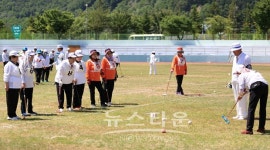 인제군, 제8회 평화지역 4개 시·군 게이트볼대회 개최