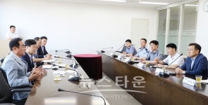 정장선 평택시장, 평택항 관계기관 방문