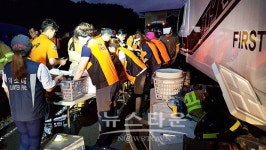 원주소방서 문막의용소방대, 재난 현장 적극 지원 활동