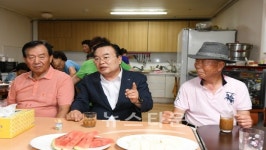 이성호 양주시장, 무더위쉼터 경로당 방문 어르신들 격려
