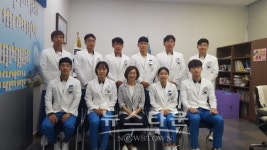 성남시청, 아시안게임 국가대표 선수단 출정식