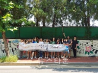 의왕시, 자유학년제 프로그램역사를 그리다벽화 완성