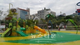 고양시, 중산공원에 물놀이형 수경시설 설치