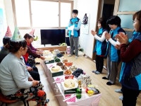 인제군 북면맞춤형복지팀, 사랑의 집 어르신 생신잔치 열어