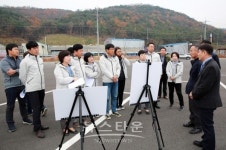 아산시의회, 복합공영차고지 조성사업과 관련 타 지자체 우수사례 사업장 현장 방문