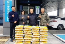 원주 개운감리교회, 봉산동 취약계층 사랑의 쌀 기탁