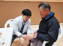 횡성군을 찾은 수원나누리병원 무료검진 의료봉사