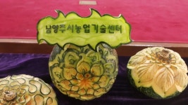 남양주농업기술센터, 우리 농산물을 이용한 카빙(과일 및 채소깍기) 교육 실시