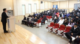 최상기 인제군수, 인제고등학교 특강