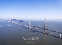 신안군, 천사대교(압해~암태) 임시개통