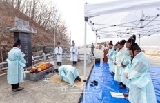 청양군 정산면 주민들 백곡3.1만세운동 합동위령제 봉행