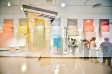 원주 한지문화제 첫날 행사장 둘러보기