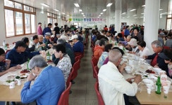 원주시 일산동 동진골 경로잔치 개최