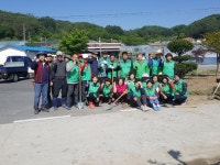 횡성군새마을회, 소공원조성 환경개선사업 진행