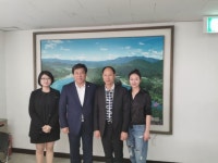 김선동 의원, 中 랴오닝성 단둥 호시국경무역구 운영기업 만나