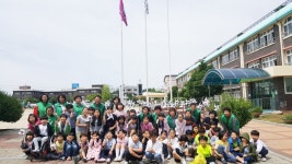 원주시 봉산동·원주초교 나라사랑 태극기 만들기 행사 펼쳐