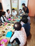 원주시 학성동 주민자치위원회 찾아가는 요리교실 운영