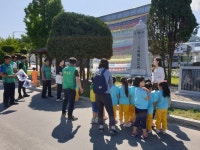 원주시 문막읍 새마을회 6월 보훈의 달 맞이 태극기 나눔 행사 펼쳐