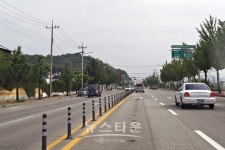 충주시, 공단입구교차로 개선공사 완료