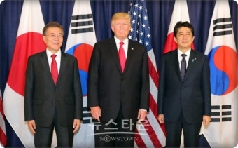 WP : '트럼프, 한일 두 정상에 당장 전화 걸어 대화시작 격려해야'