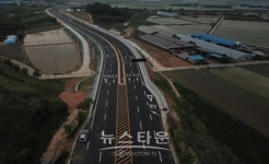 나주시, 10분 거리 생화권, 혁신도시 북측 도로 개통