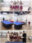 FC안양 치어리더 KBN TV(한국당구방송) 출연 매력발산