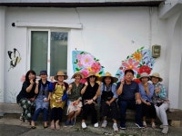 이천시 신둔면 도암2리, 깨끗한 환경조성 동참...신둔면 마을회관 벽화 그리기