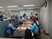 안양시 안양역사 앞 현대코아상가 수분양피해자, 안양시청 항의 방문