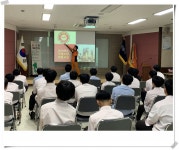원주소방서, 대성중학교 학생 미래소방관 진로체험