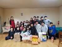 주원초등학교,노인정 방문하여 나눔의 가치 실천