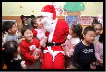 인제 새사랑어린이집 크리스마스 이브날 풍경