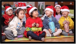 인제 새사랑어린이집 크리스마스 이브날 풍경