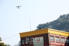 정읍시, 각급 학교·국민체육센터 등 공공시설 161개소 드론 방역