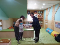 진주 순실크, 아동용 실크마스크 어린이집 전달