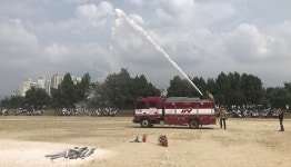 원주소방서, 섬강중학교 현지적응훈련