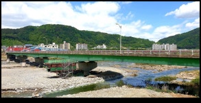 인제군, 북면 원통교 4차선 확장공사 순항