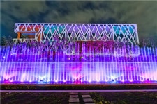 원주시 단구근린공원 열린광장 시원한 음악분수 가동