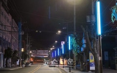 호서대학교, 대학 진입로 노후 가로등 스마트가로등으로 교체