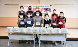 횡성군 강림면지역사회보장협의체, 결식우려대상 가구 도시락 전달